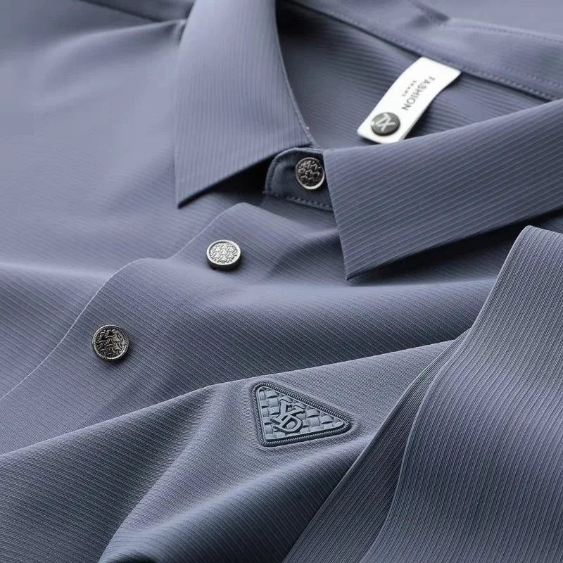 Seamless No-Iron Stretch Polo