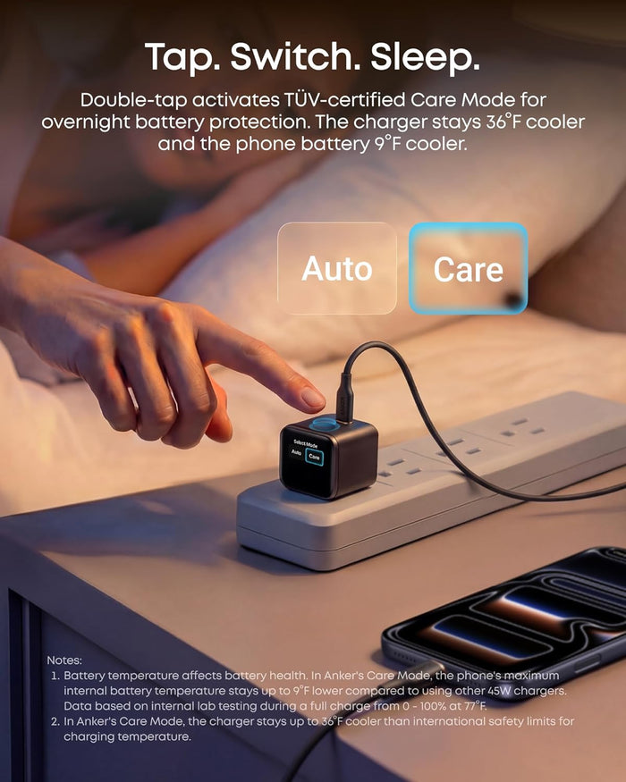 NanoCharge 45W Foldable Fast Charger