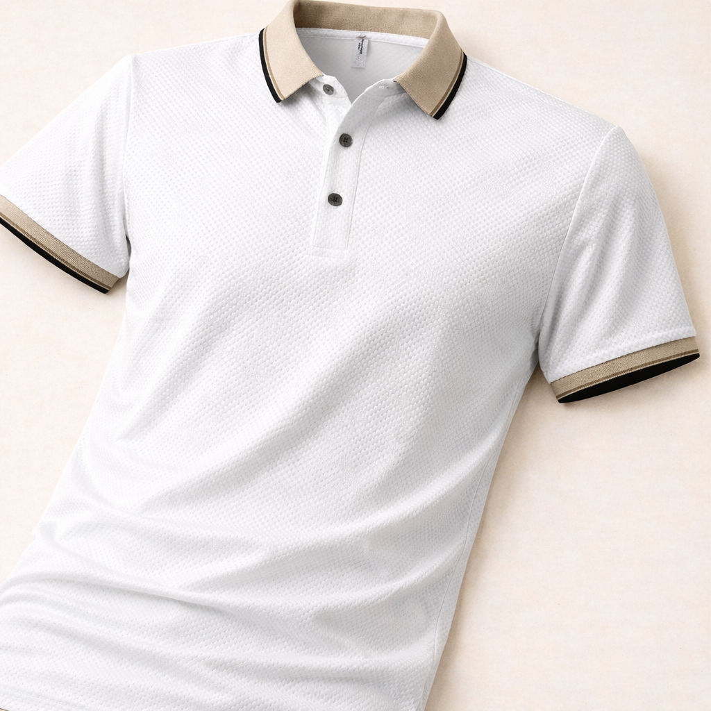 Verdant Crest Textura Polo
