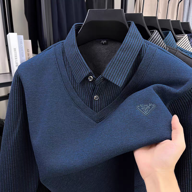 Obsidian Crest Knit Sweater