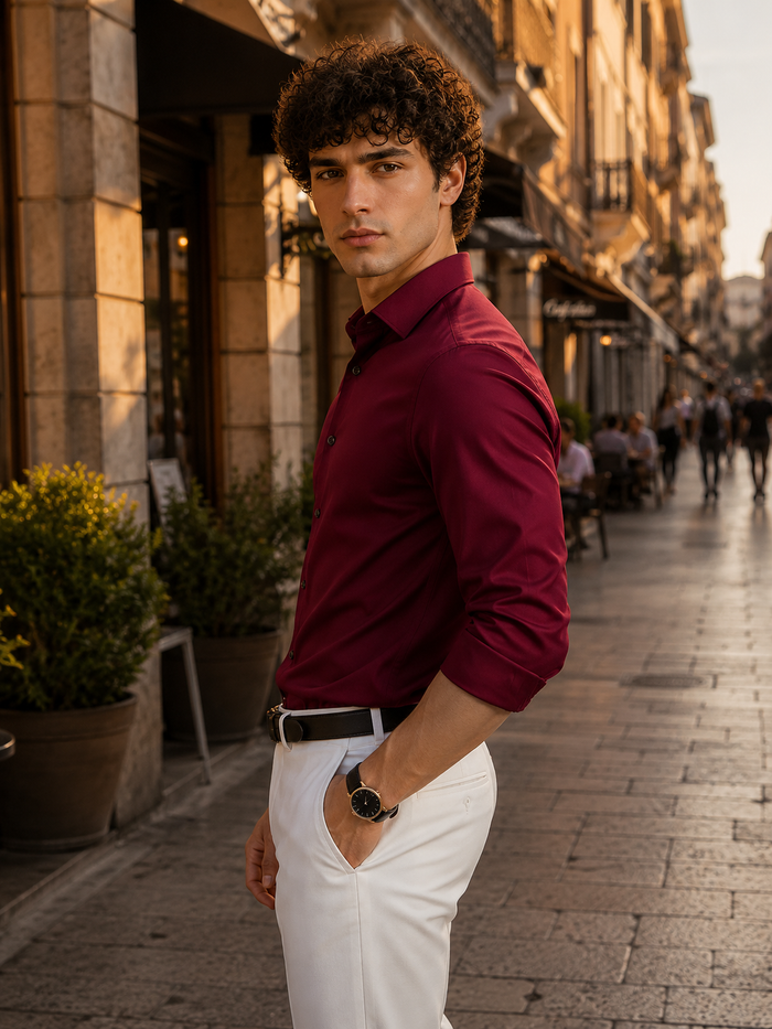 Merlot Soft-Touch Premium Shirt
