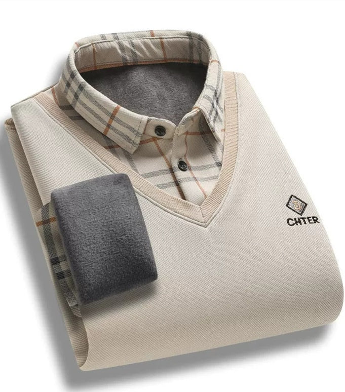 Eminence Plaid Knit Sweater