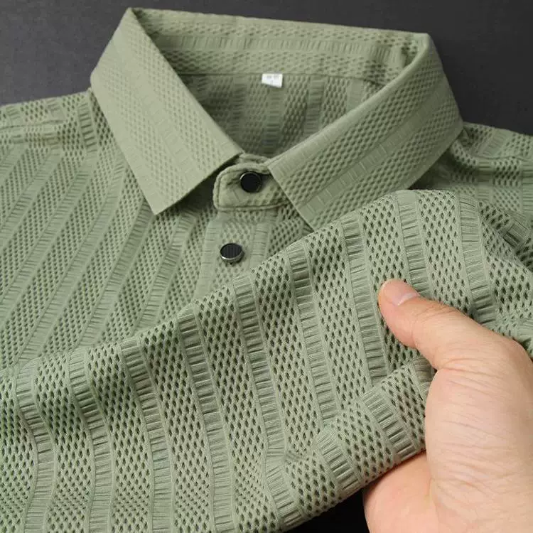 Emerald Drift Meshline Polo