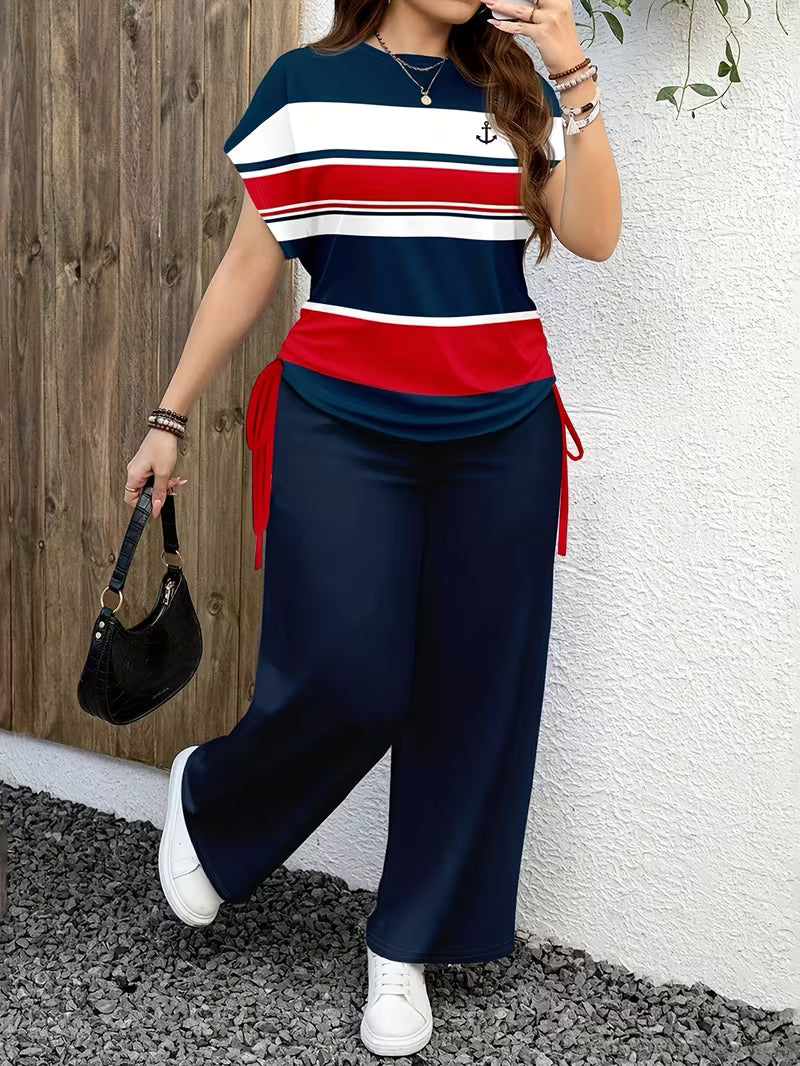 Coastal Stripe Co-Ord Set