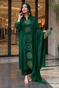 Women's Premium Printed Kurta Pant & Dupatta Set