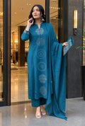 Women's Premium Printed Kurta Pant & Dupatta Set
