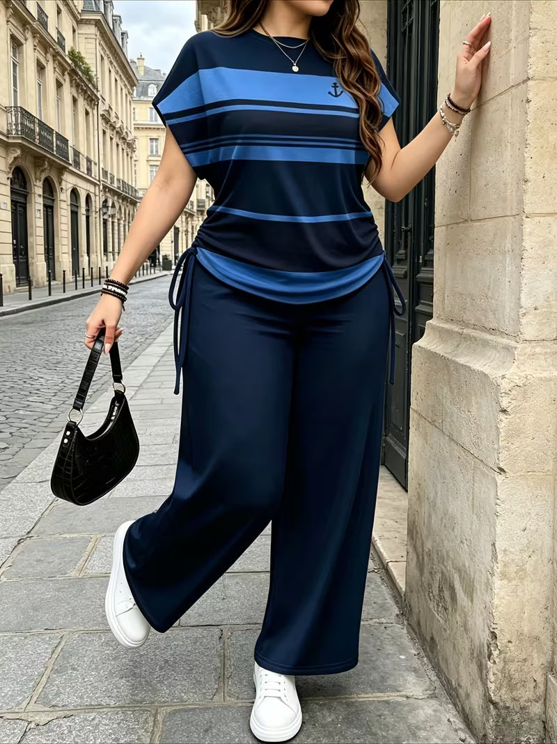 Coastal Stripe Co-Ord Set