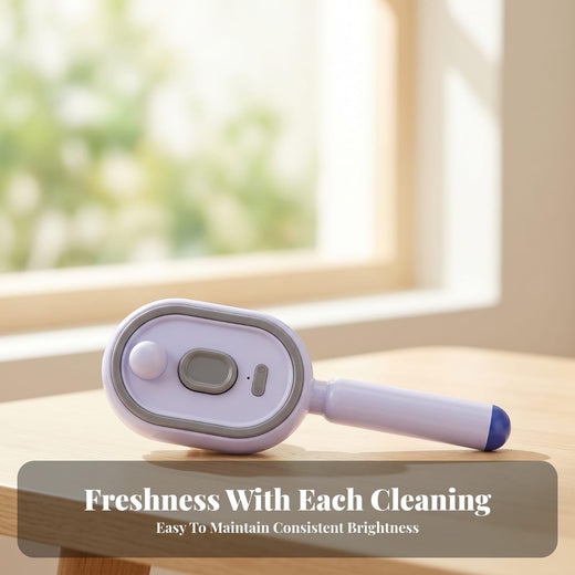 SteamGlow | 3-in-1 Electric Hair Straightener & Massage Brush