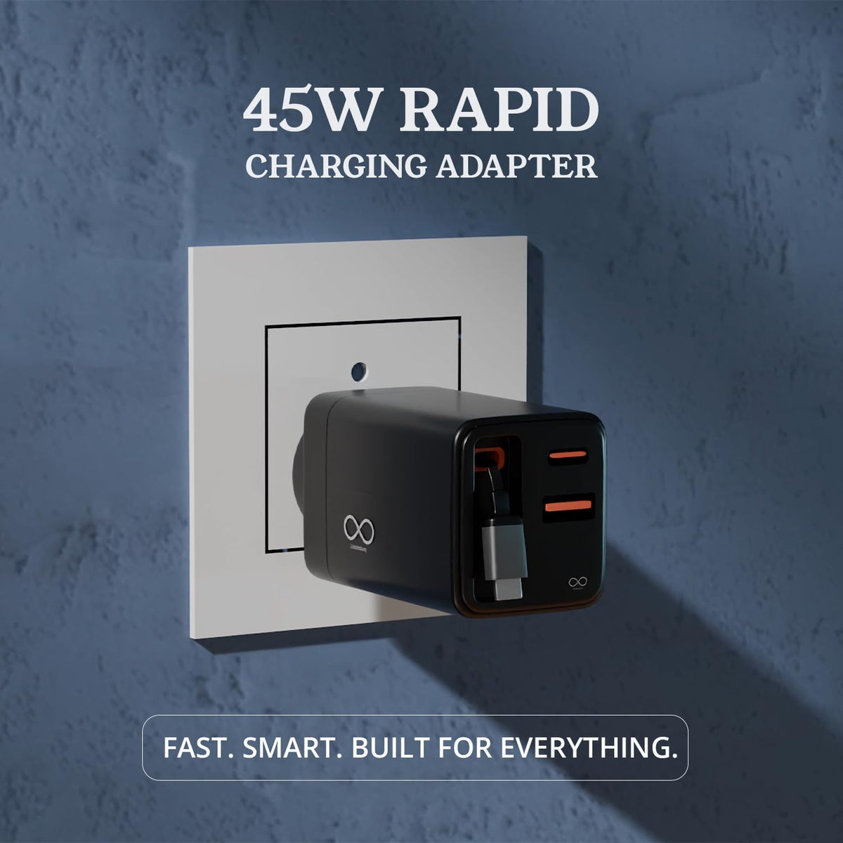 FlexiSnap Pro 45W Multi-Device Fast Charger