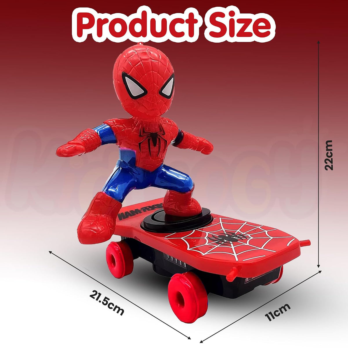 StuntSpin | Electric Superhero Skateboard Toy