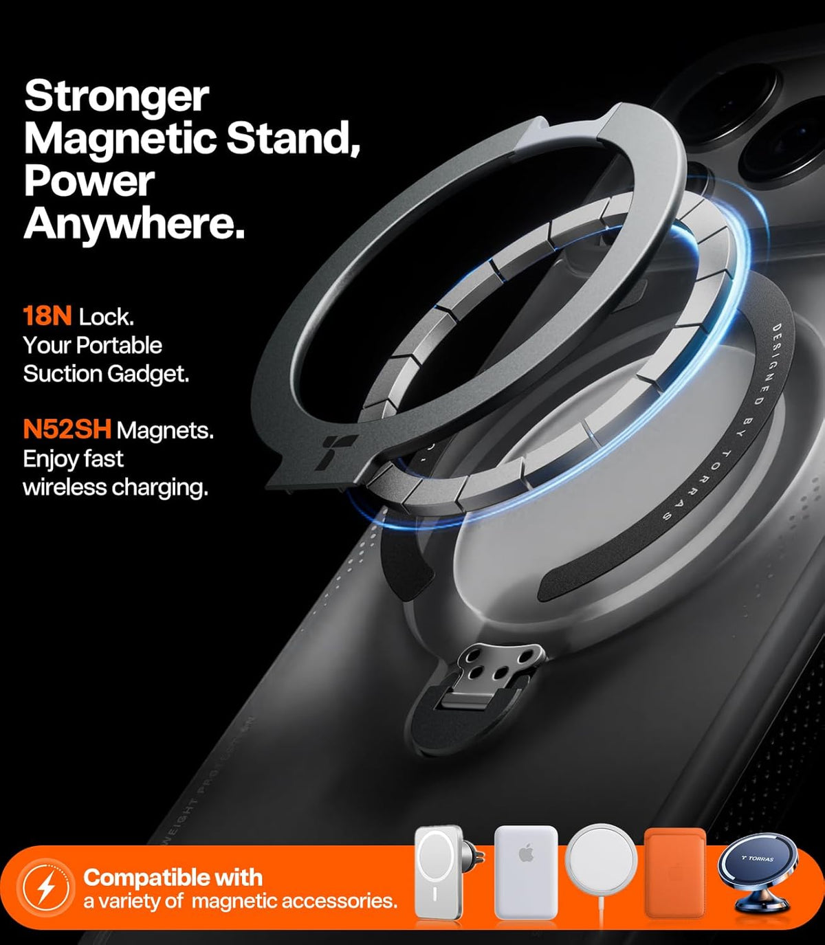 AirGuard 360° Magnetic Shockproof Case for iPhone 16 Pro