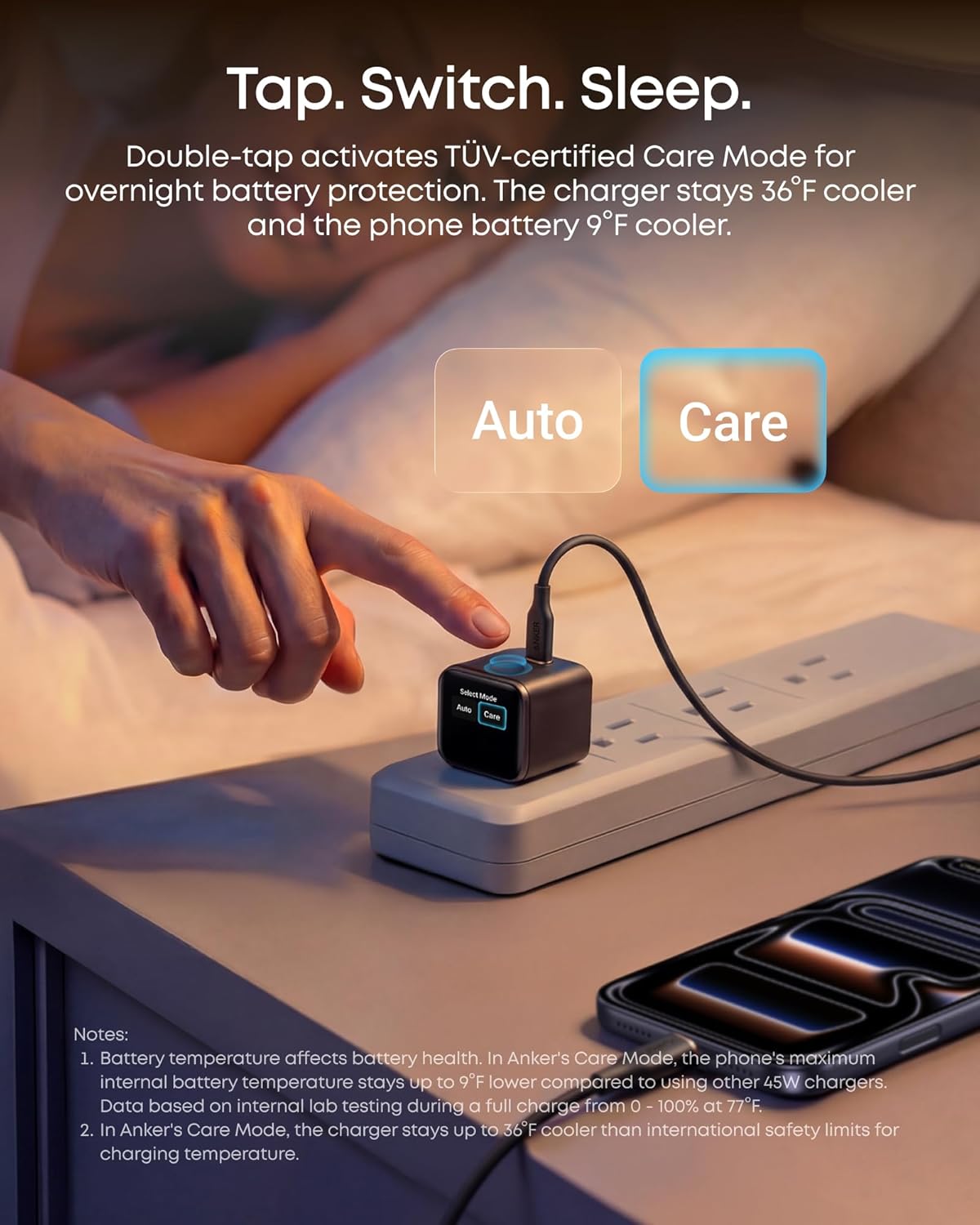 NanoCharge 45W Foldable Fast Charger