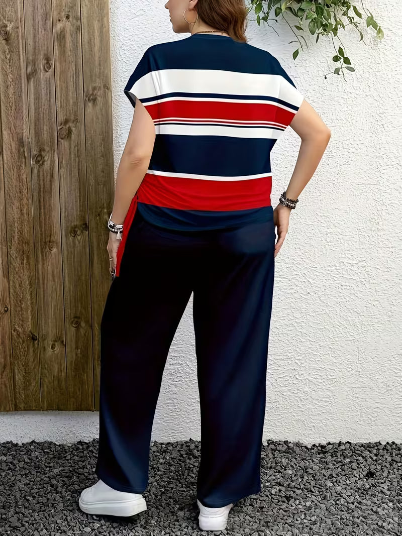 Coastal Stripe Co-Ord Set