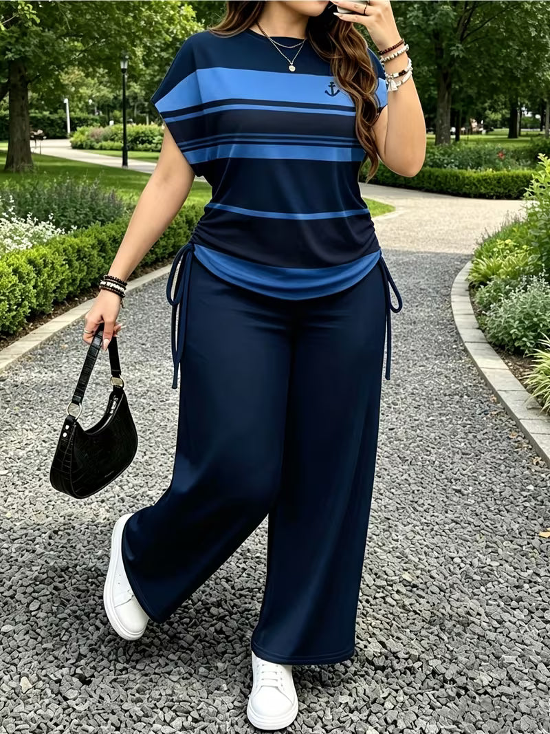 Coastal Stripe Co-Ord Set