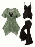 Women's Lace Tunic &amp; Pants Set