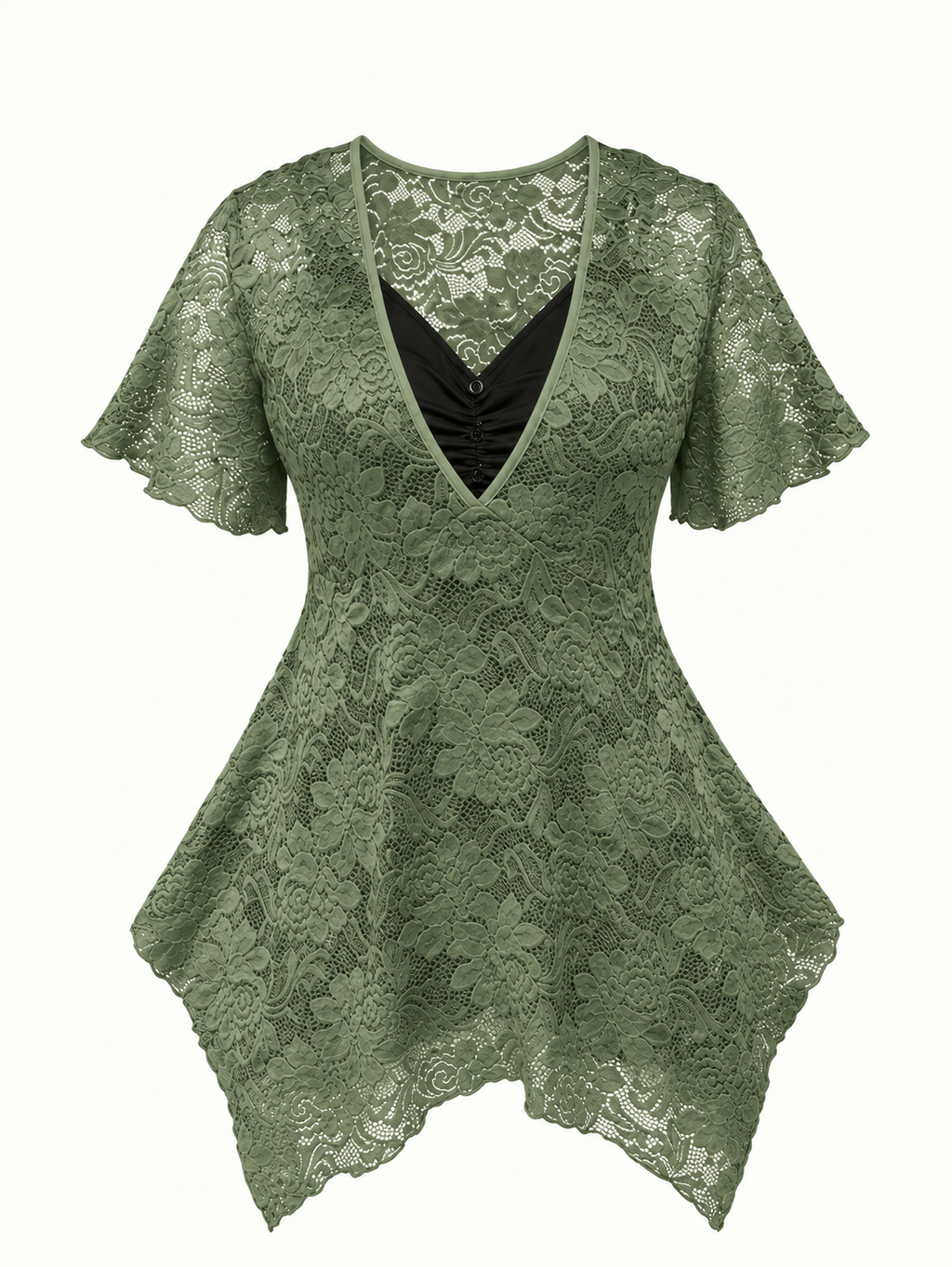 Women's Lace Tunic &amp; Pants Set