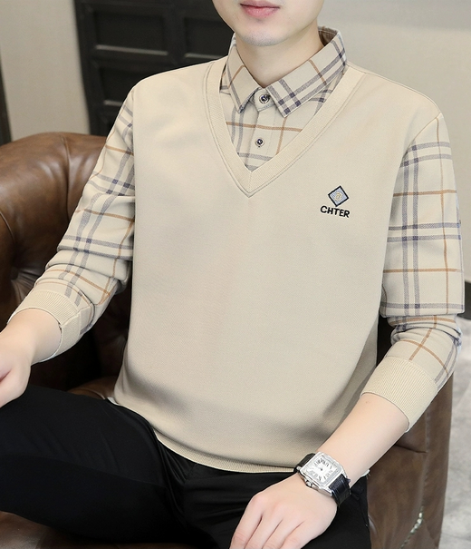 Highland Plaid Knit Sweater