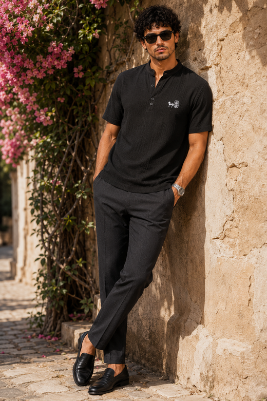 Carriage Crest Embroidered Shirt