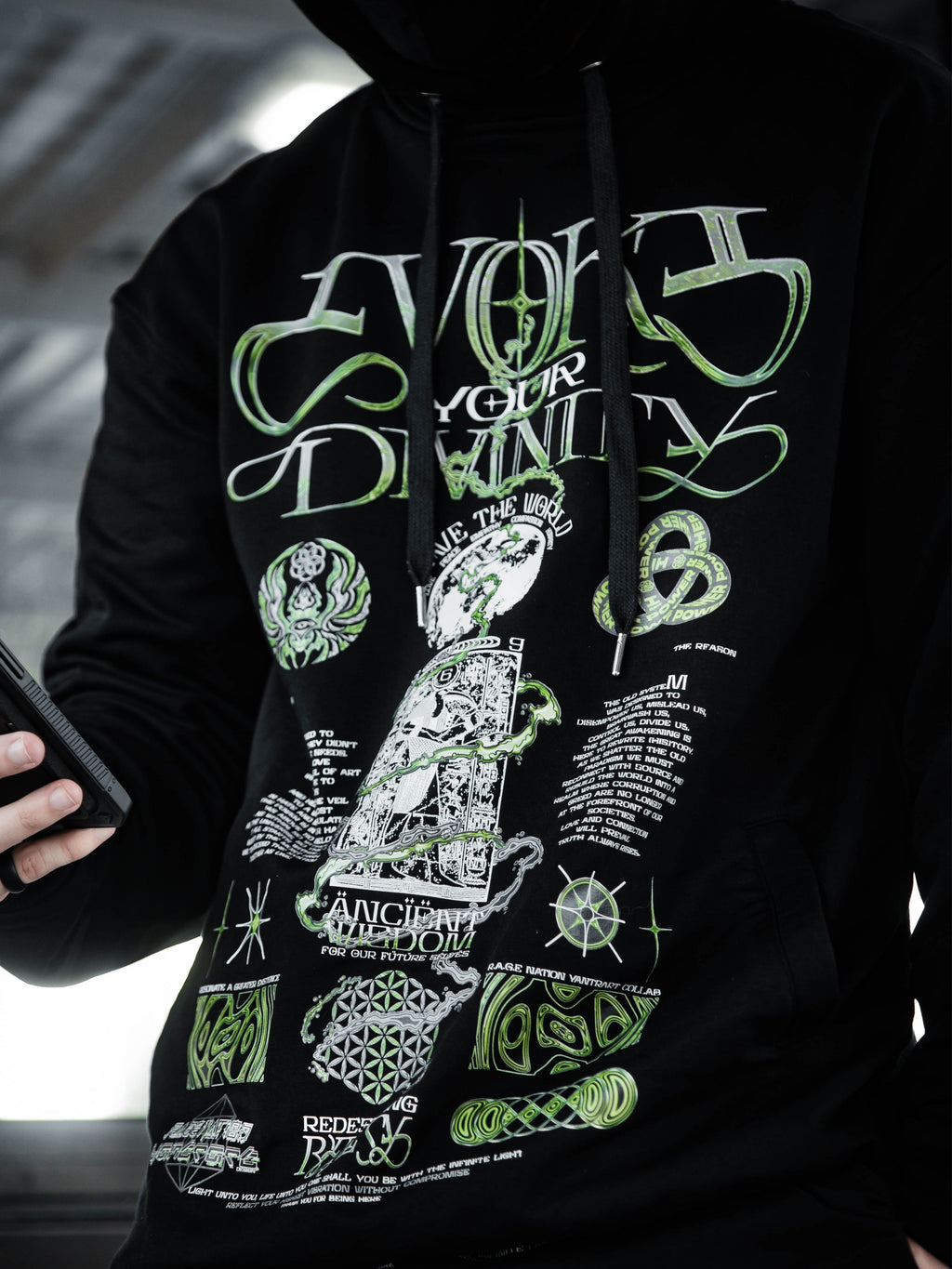 RECONNECT WITH SOURCE V2 ✦ Luxe Hoodie