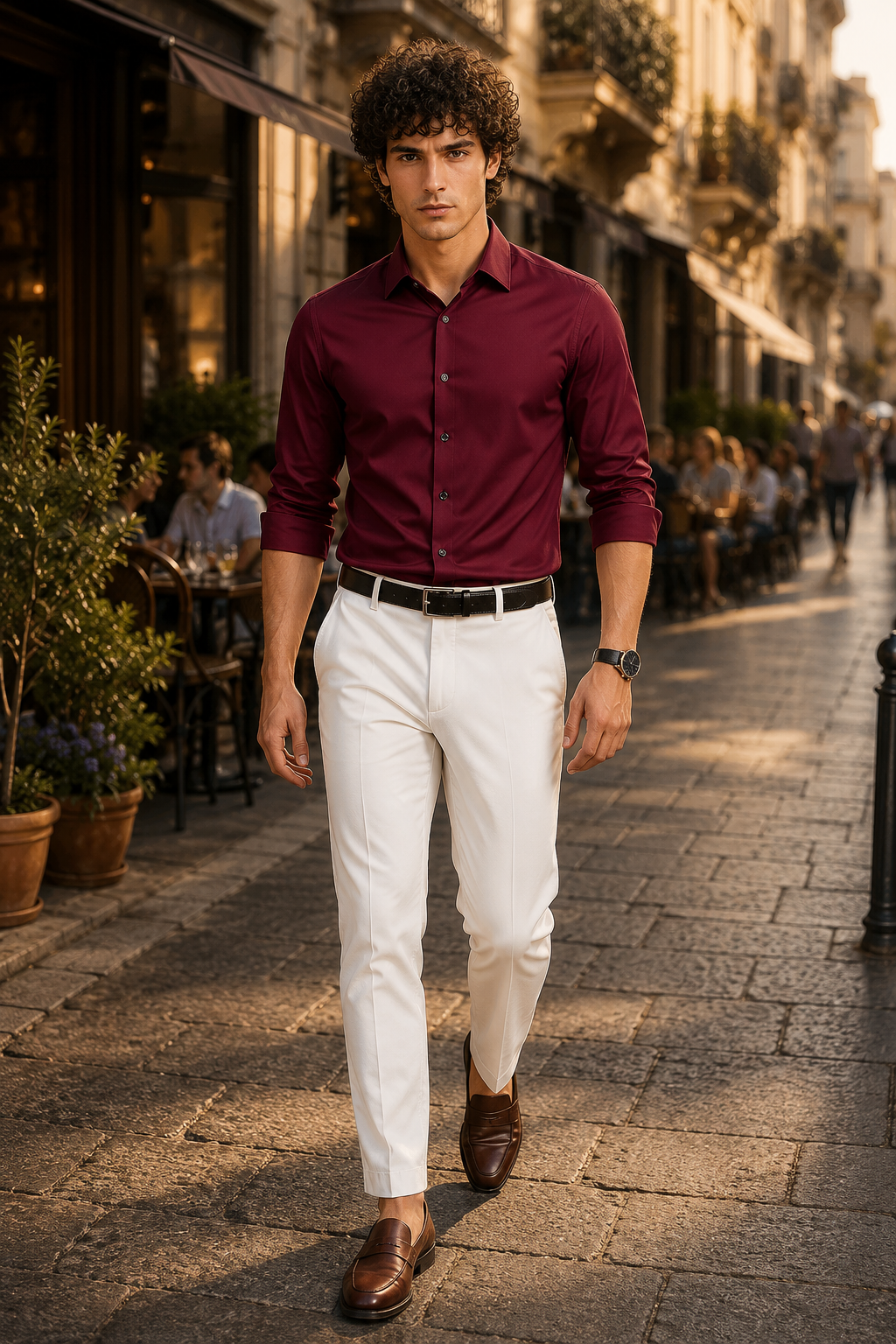 Merlot Soft-Touch Premium Shirt