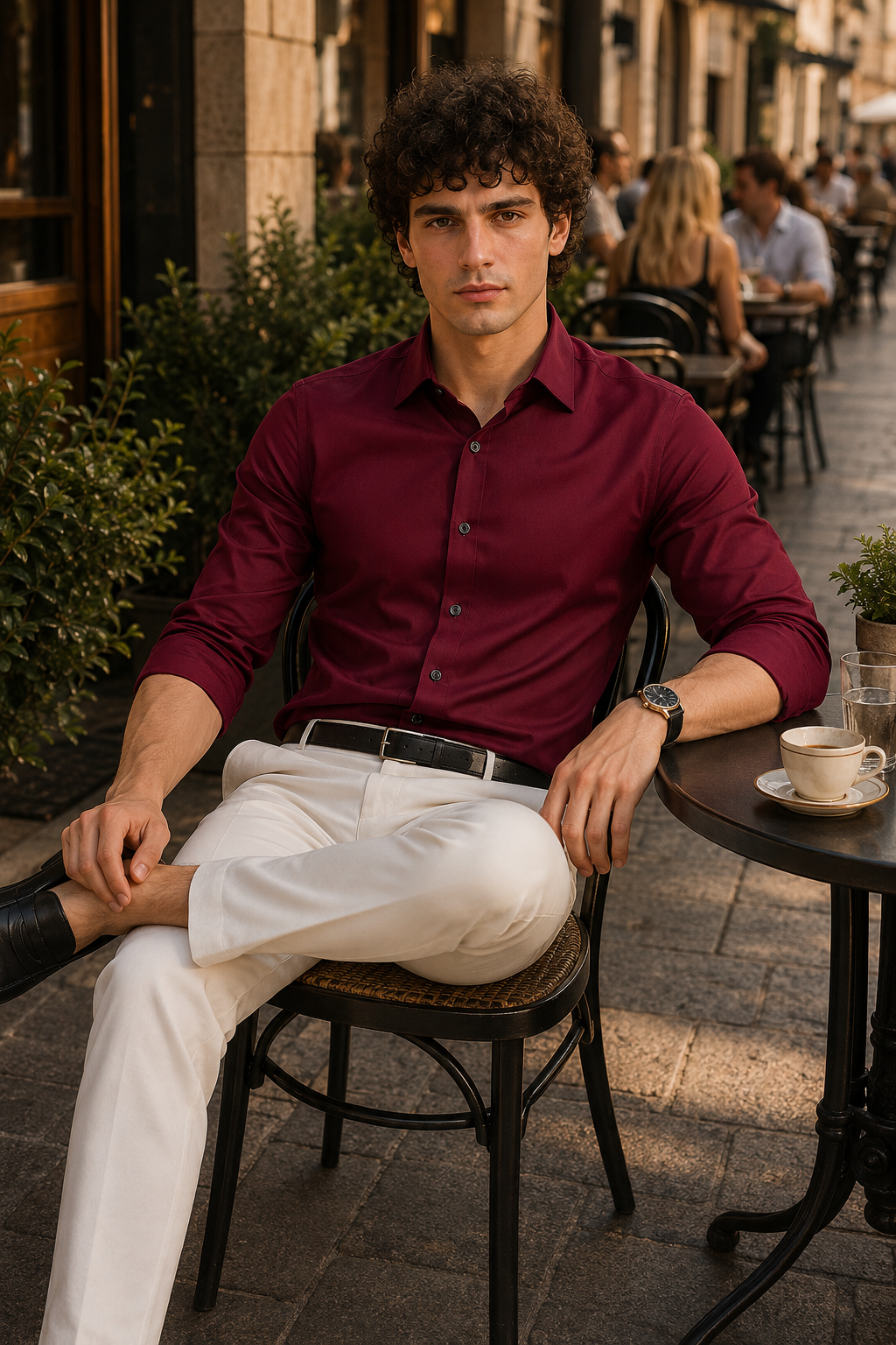 Merlot Soft-Touch Premium Shirt