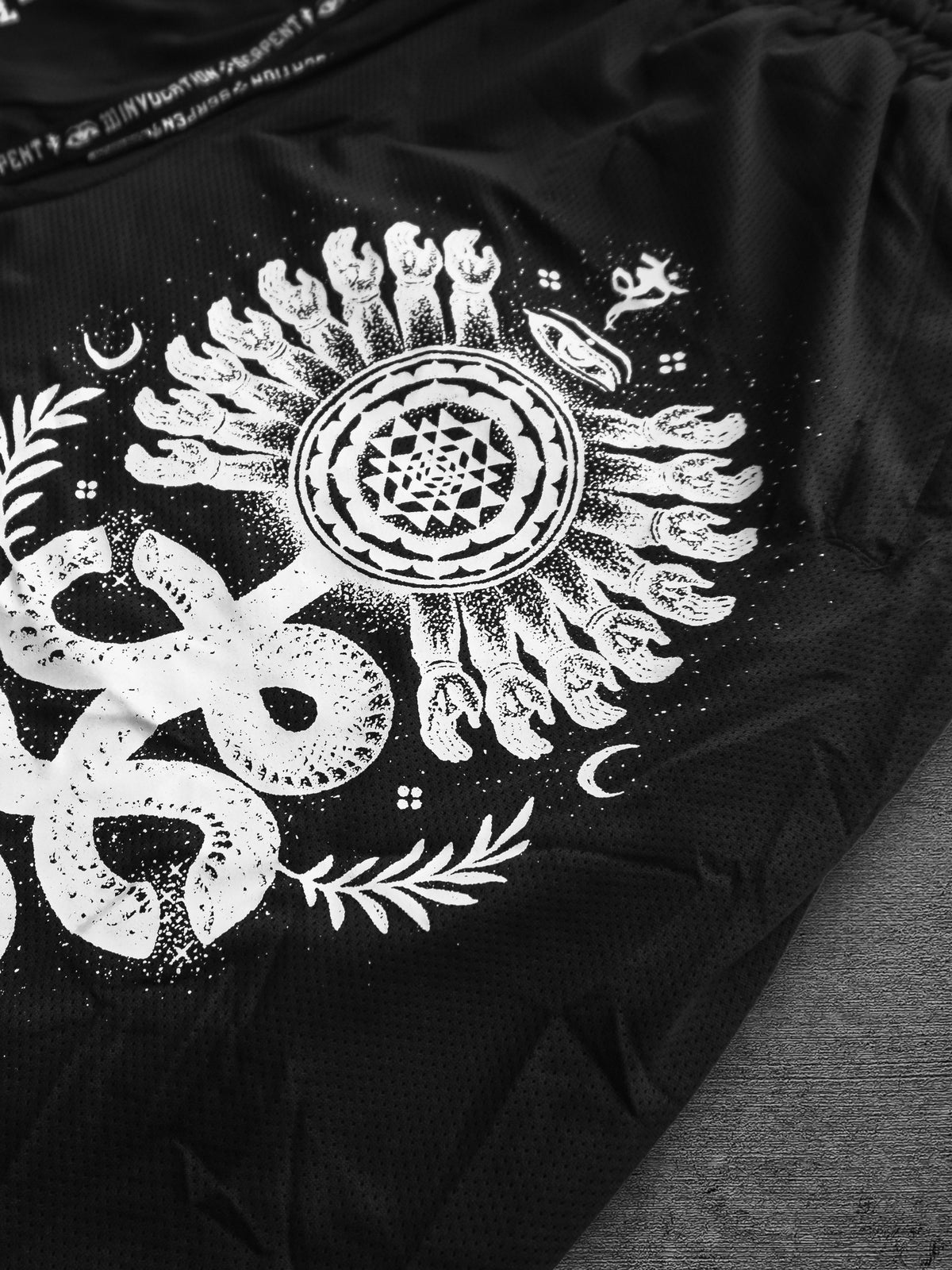 SERPENT INVOCATION ✦ Activewear Shorts
