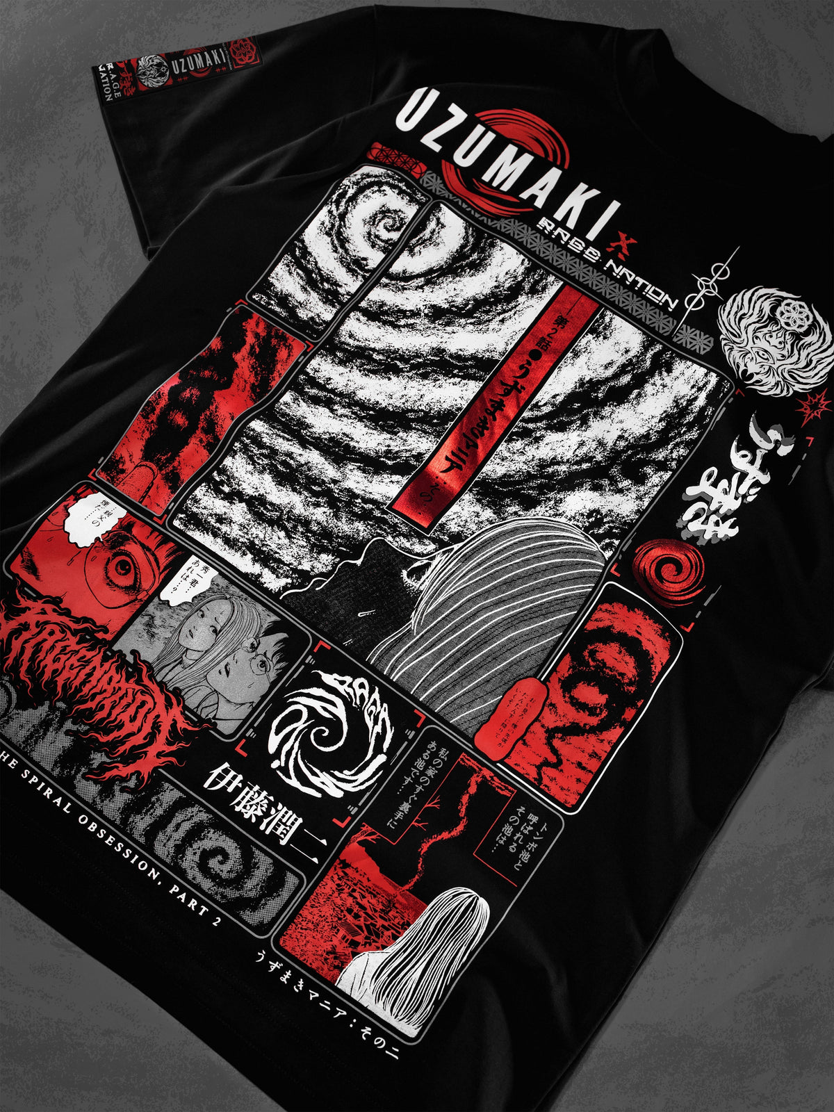 OFFICIAL UZUMAKI ✦ SPIRAL OBSESSION ✦ Collectible Tee