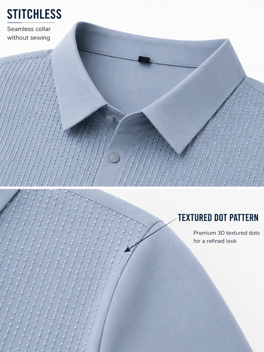 Stitchless Anti-Wrinkle Formal Shirt