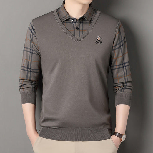 Highland Plaid Knit Sweater