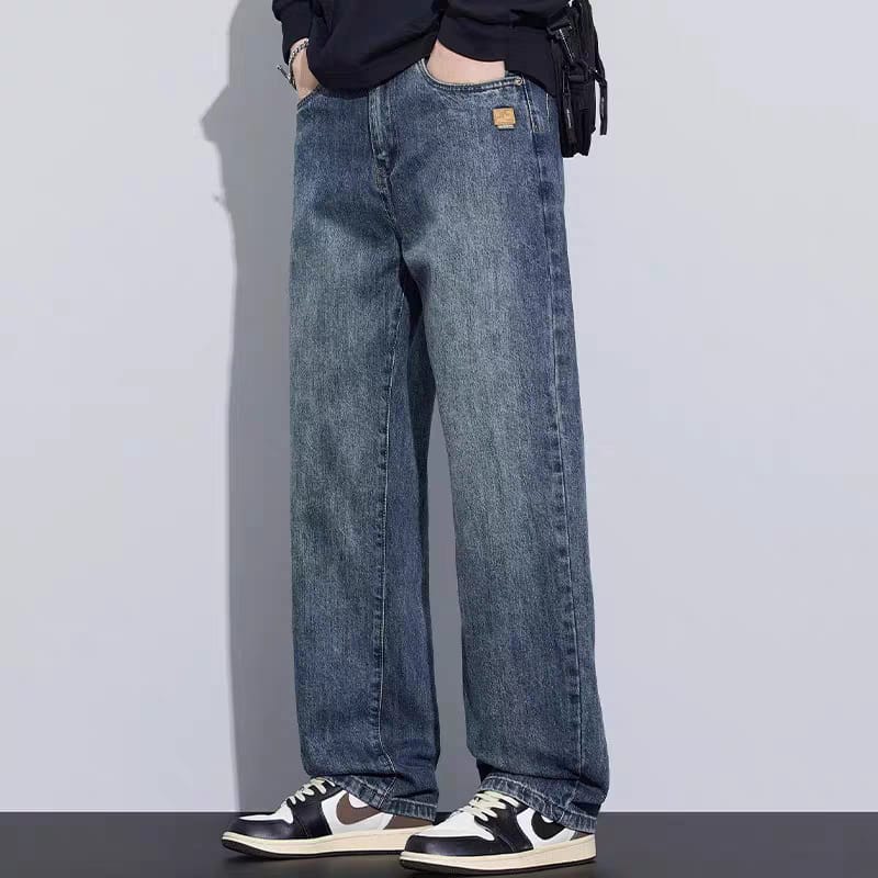 Driftline Indigo Wash Wide-Leg Jeans