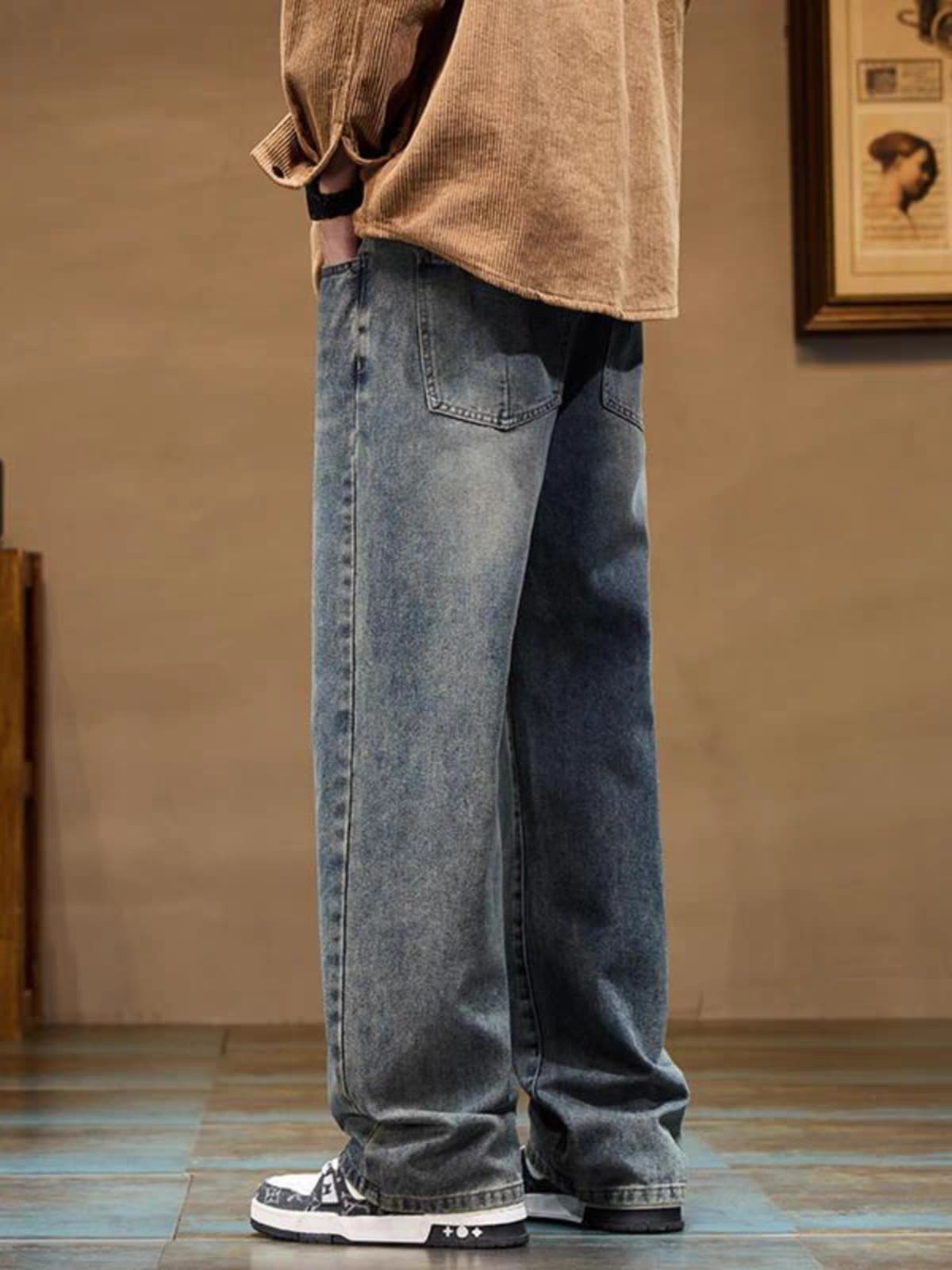 Driftline Azure Wash Wide-Leg Jeans