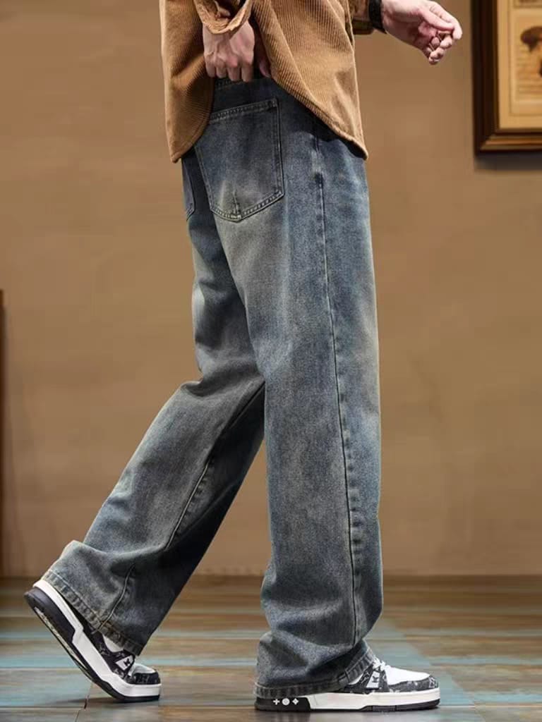 Driftline Azure Wash Wide-Leg Jeans
