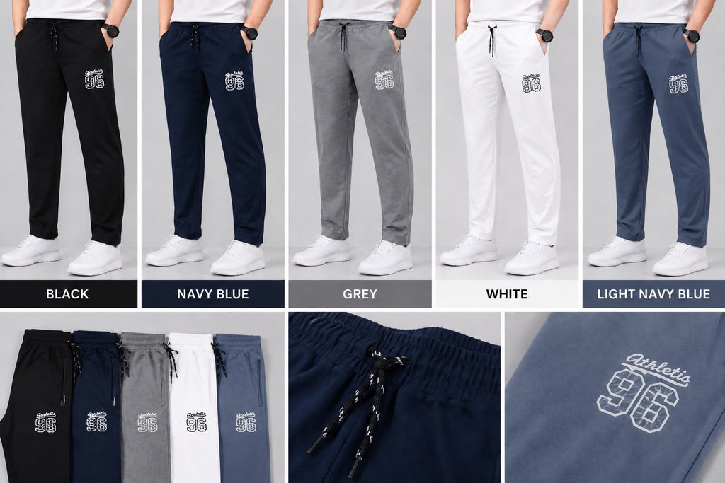 Cotton Track Pants plus size pack of 4 alternate