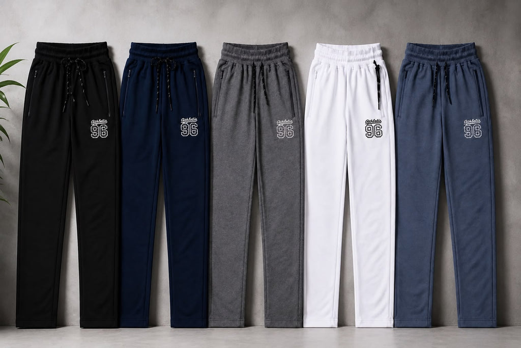 Cotton Track Pants plus size pack of 4