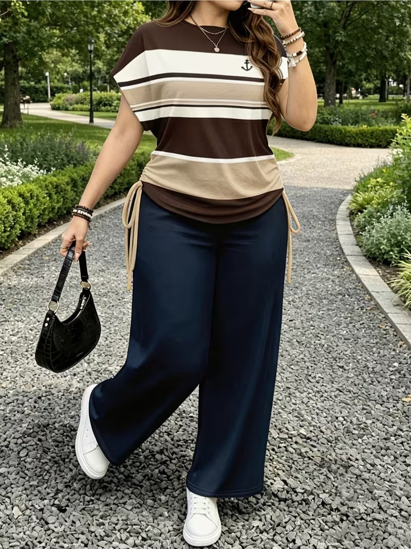 Coastal Stripe Co-Ord Set