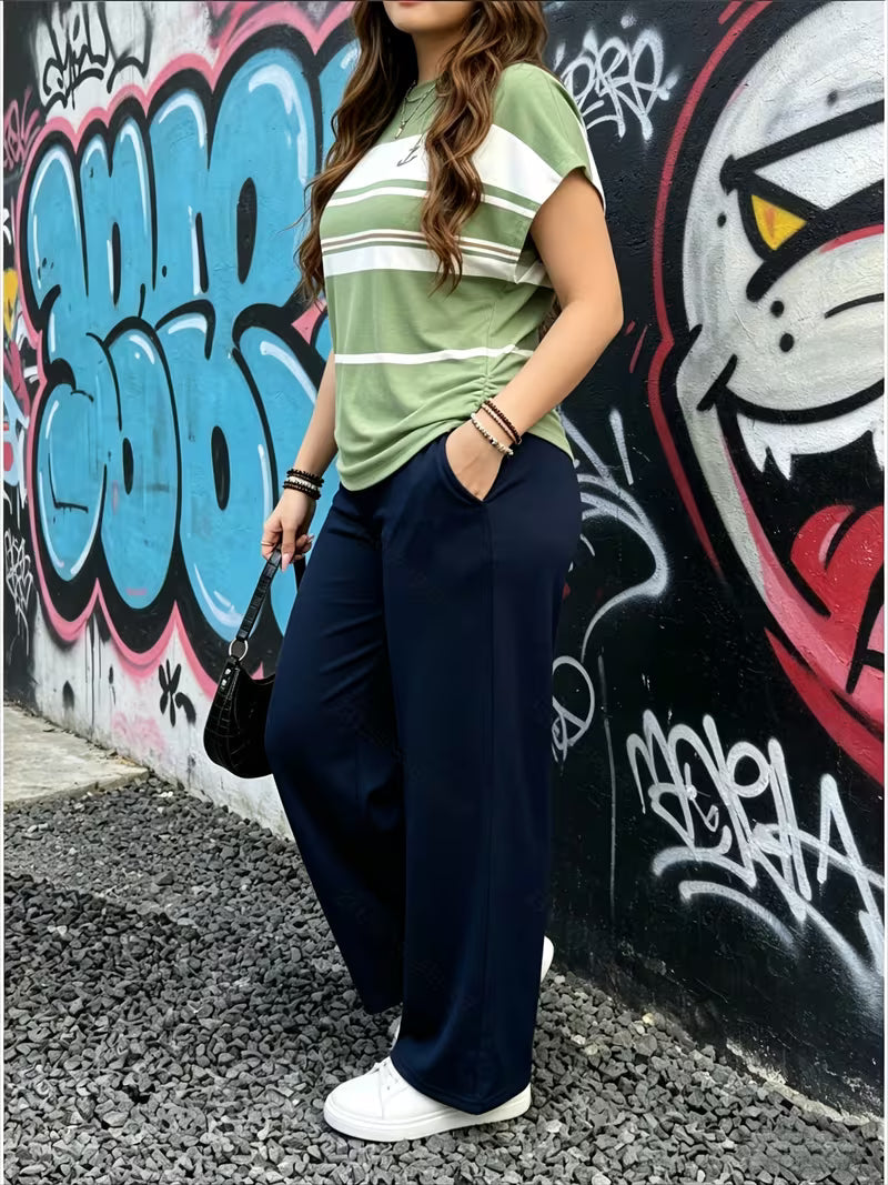 Coastal Stripe Co-Ord Set
