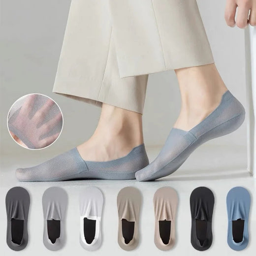AeroGlide Cooling Mesh Boat Socks (6 Pairs)