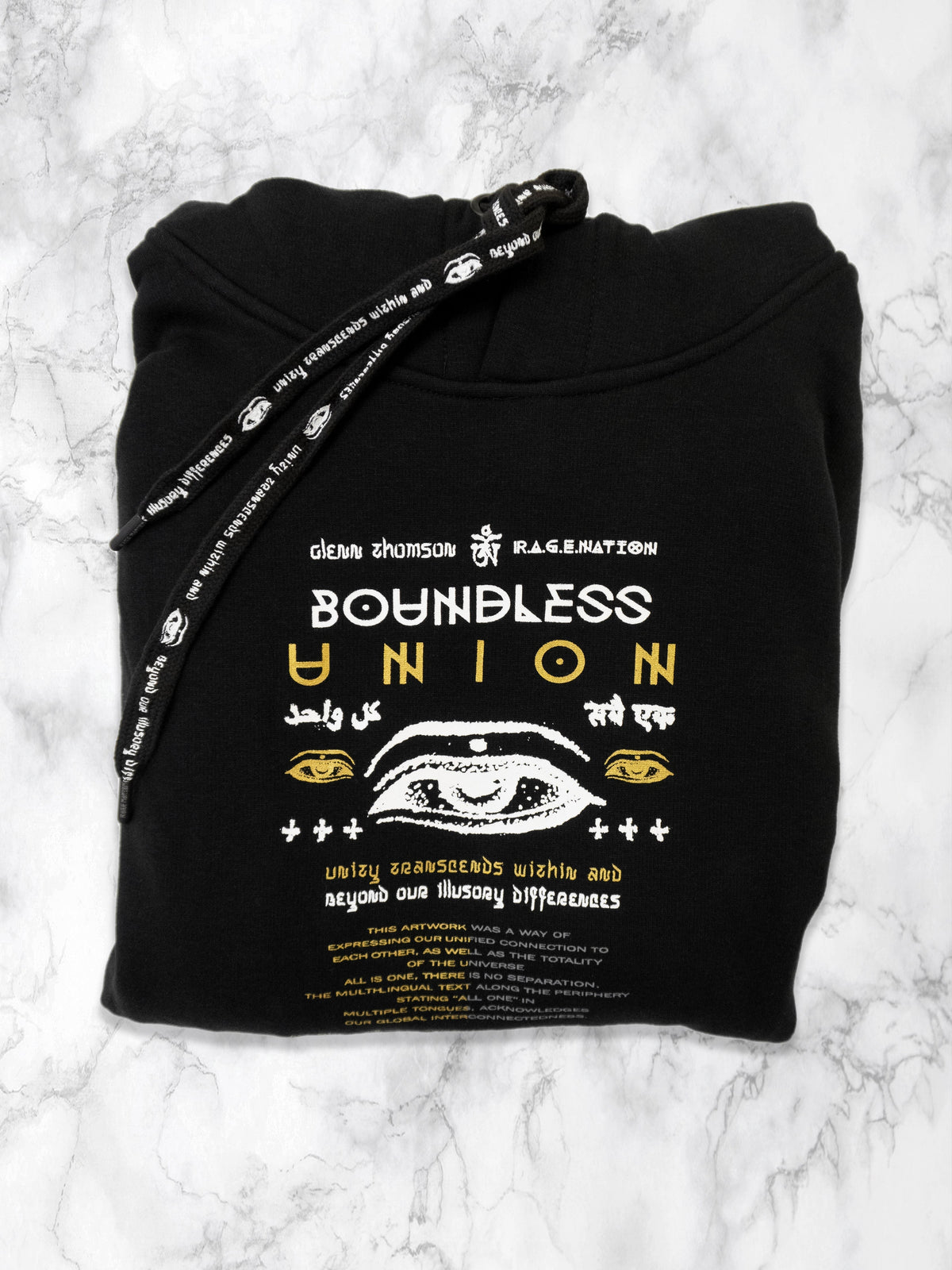 BOUNDLESS UNION ✦ GLENN THOMSON ✦ Luxe Hoodie