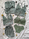 Love Night Suit &amp; Bra Panty Set Combo for Women's