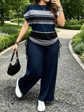 Coastal Stripe Co-Ord Set