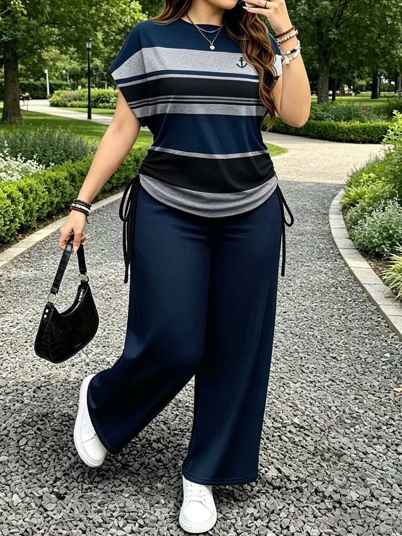 Coastal Stripe Co-Ord Set