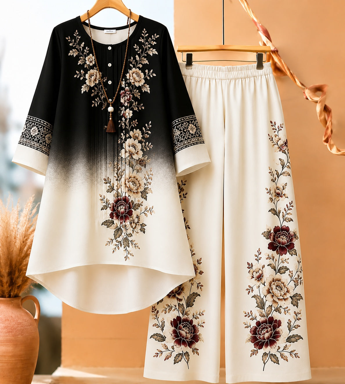 Ivory Petal Co-ord Set