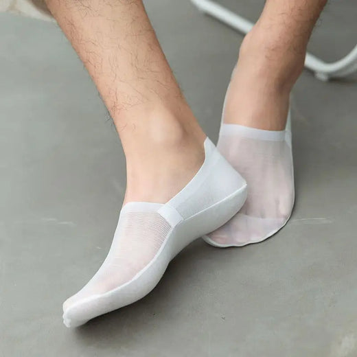 AeroGlide Ultra-Thin Summer Ankle Socks (5 Pairs)