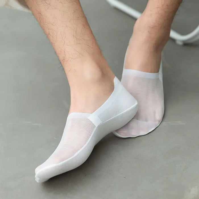 AeroGlide Ultra-Thin Summer Ankle Socks (5 Pairs)