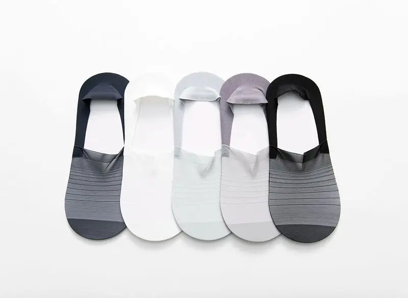 AeroGlide Ultra-Thin Summer Ankle Socks (5 Pairs)