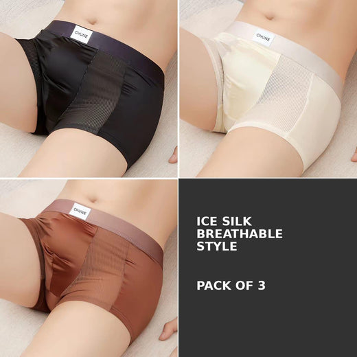 Glacier Silk Premium Boxer Briefs