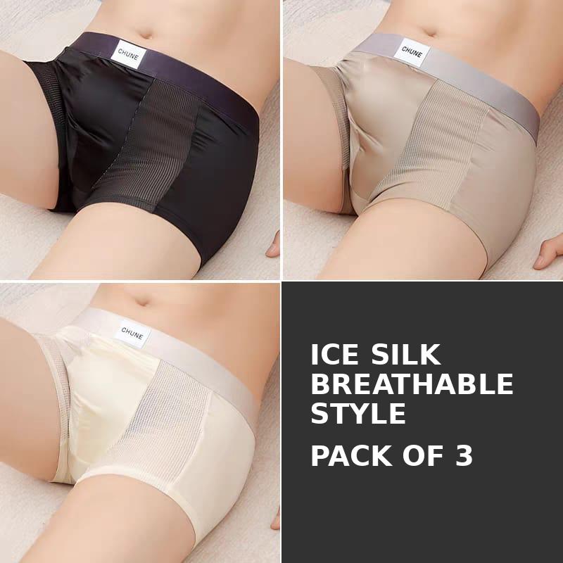 Glacier Silk Premium Boxer Briefs