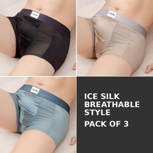 Glacier Silk Premium Boxer Briefs