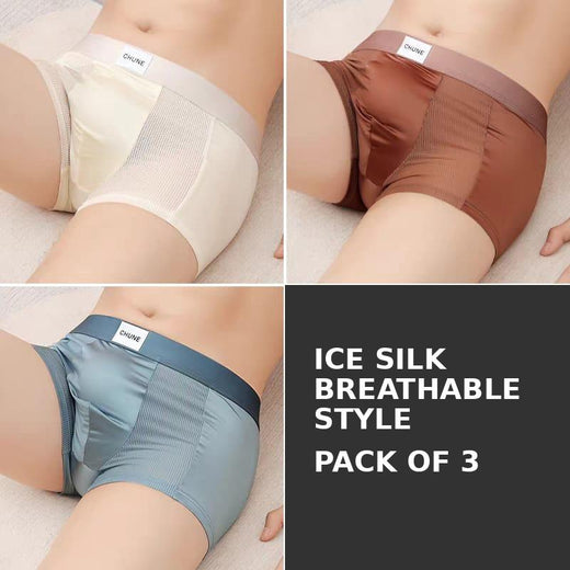Glacier Silk Premium Boxer Briefs