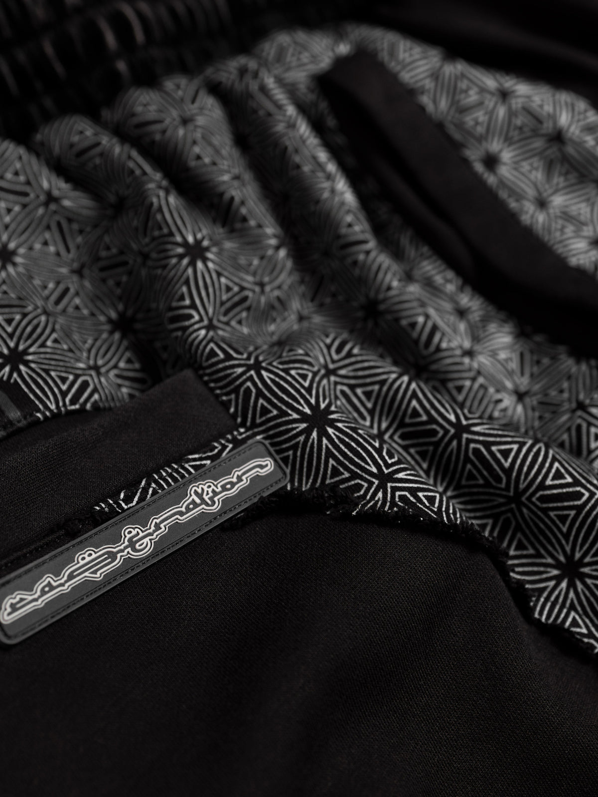 GEOMETRY OF BEING ✦ Tan/Black ✦ Corduroy Flow Joggers